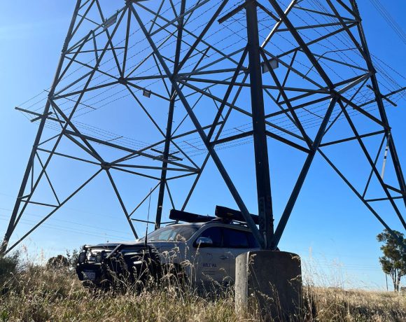  Power Meets Nature: 4WD exploration beneath the towering power lines in the Perth Hills.